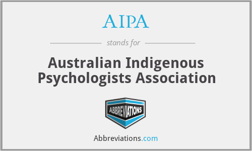 AIPA - Australian Indigenous Psychologists Association