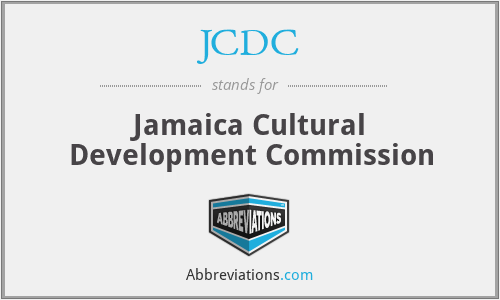 JCDC - Jamaica Cultural Development Commission