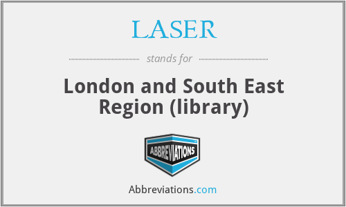 LASER - London and South East Region (library)