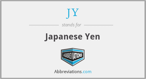 JY - Japanese Yen