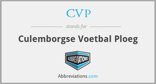 CVP - Culemborgse Voetbal Ploeg