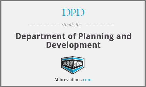 DPD - Department of Planning and Development