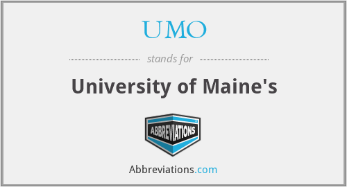 UMO - University of Maine's