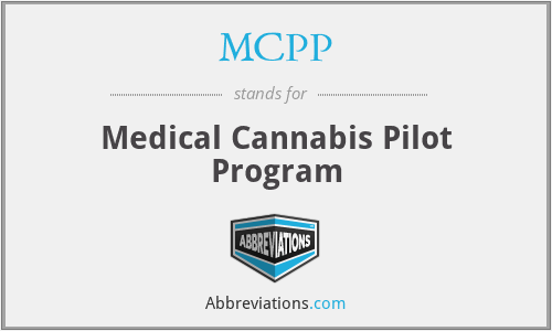 MCPP - Medical Cannabis Pilot Program