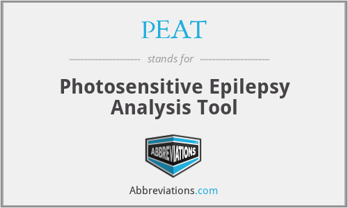 PEAT - Photosensitive Epilepsy Analysis Tool
