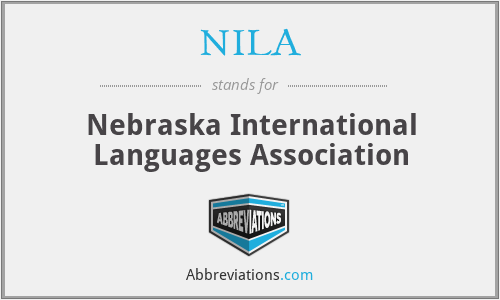 NILA - Nebraska International Languages Association
