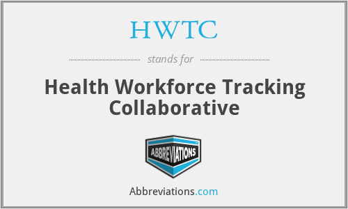 HWTC - Health Workforce Tracking Collaborative