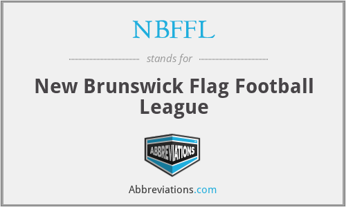 NBFFL - New Brunswick Flag Football League
