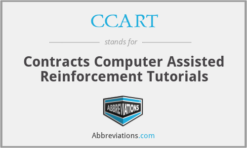 CCART - Contracts Computer Assisted Reinforcement Tutorials