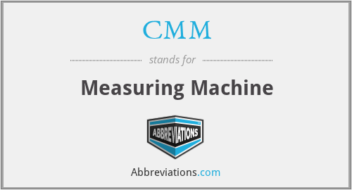 CMM - Measuring Machine