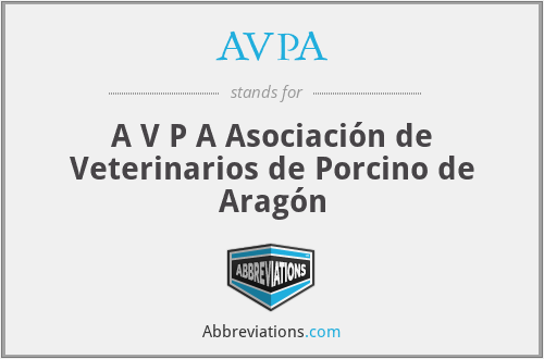AVPA - A V P A Asociación de Veterinarios de Porcino de Aragón