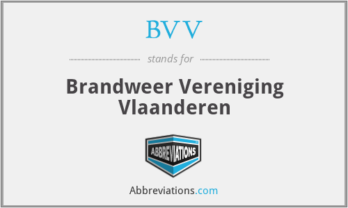 BVV - Brandweer Vereniging Vlaanderen
