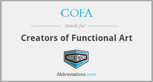 COFA - Creators of Functional Art
