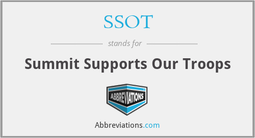 SSOT - Summit Supports Our Troops