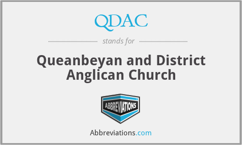 QDAC - Queanbeyan and District Anglican Church