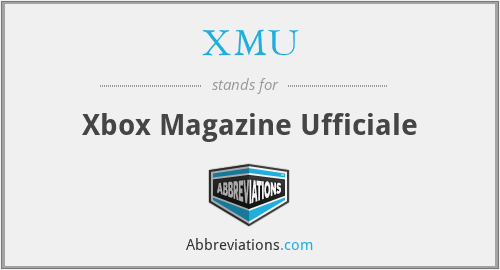 XMU - Xbox Magazine Ufficiale