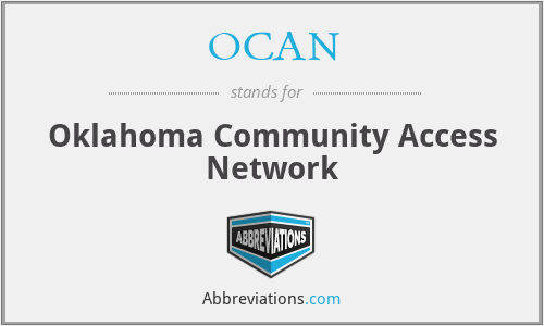 OCAN - Oklahoma Community Access Network