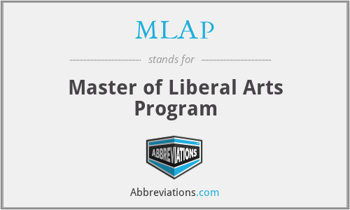 MLAP - Master of Liberal Arts Program