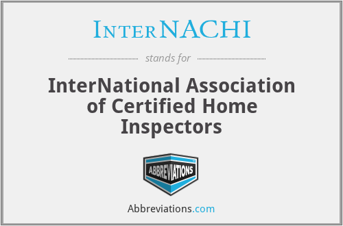 InterNACHI - InterNational Association of Certified Home Inspectors
