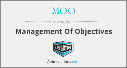 MOO - Management Of Objectives