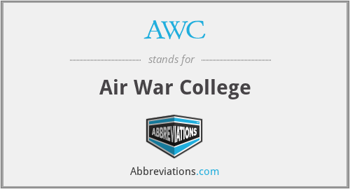 AWC - Air War College