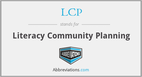 LCP - Literacy Community Planning