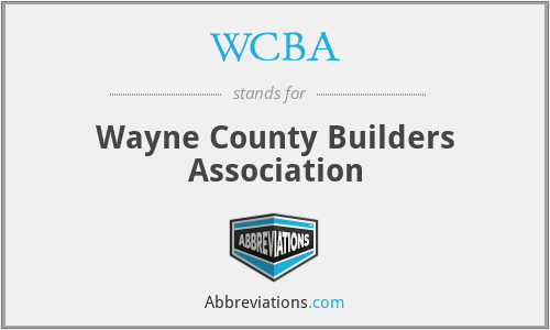 WCBA - Wayne County Builders Association