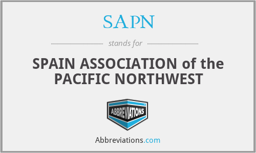 SAPN - SPAIN ASSOCIATION of the PACIFIC NORTHWEST