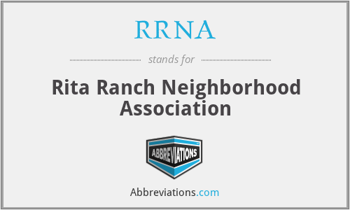 RRNA - Rita Ranch Neighborhood Association