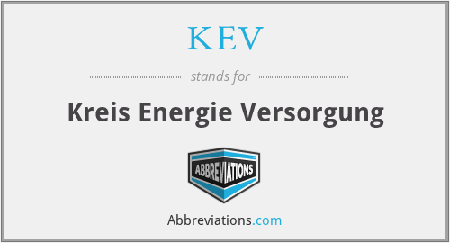 KEV - Kreis Energie Versorgung