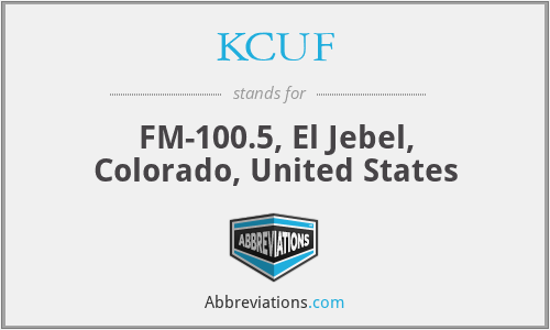 KCUF - FM-100.5, El Jebel, Colorado, United States