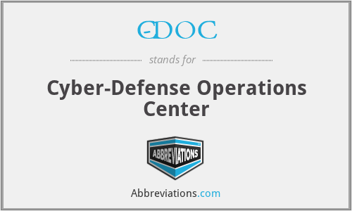 C-DOC - Cyber-Defense Operations Center