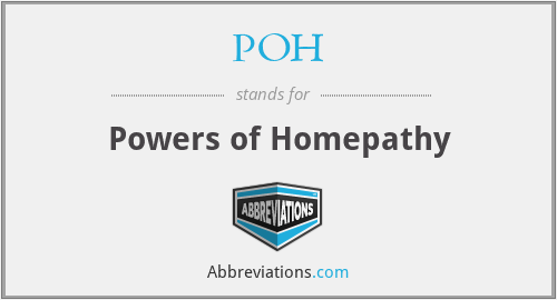 POH - Powers of Homepathy