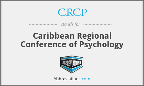 CRCP - Caribbean Regional Conference of Psychology