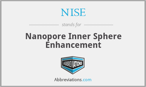NISE - Nanopore Inner Sphere Enhancement