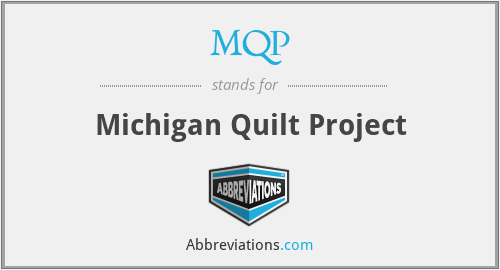 MQP - Michigan Quilt Project