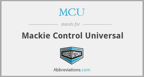 MCU - Mackie Control Universal