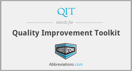 QIT - Quality Improvement Toolkit