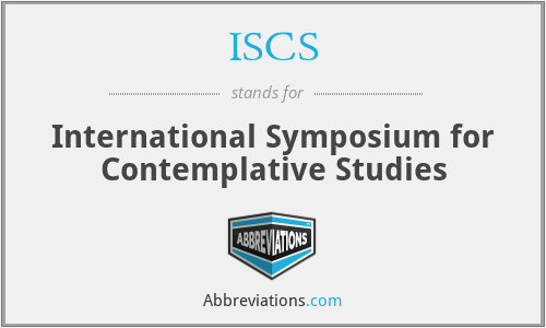 ISCS - International Symposium for Contemplative Studies