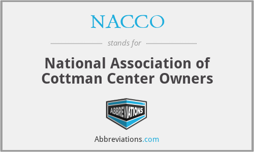 NACCO - National Association of Cottman Center Owners