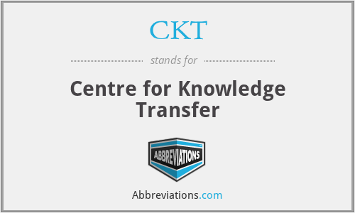 CKT - Centre for Knowledge Transfer