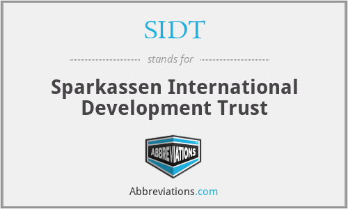 SIDT - Sparkassen International Development Trust
