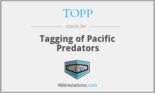 TOPP - Tagging of Pacific Predators