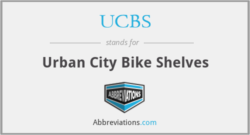 UCBS - Urban City Bike Shelves