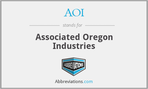 AOI - Associated Oregon Industries