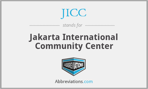 JICC - Jakarta International Community Center