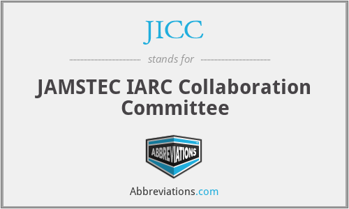 JICC - JAMSTEC IARC Collaboration Committee