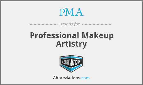 PMA - Professional Makeup Artistry