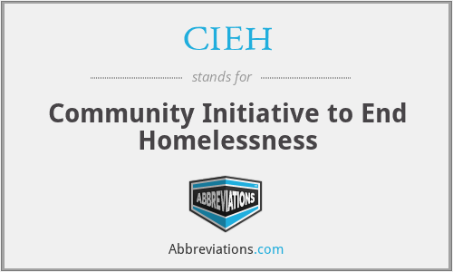 CIEH - Community Initiative to End Homelessness