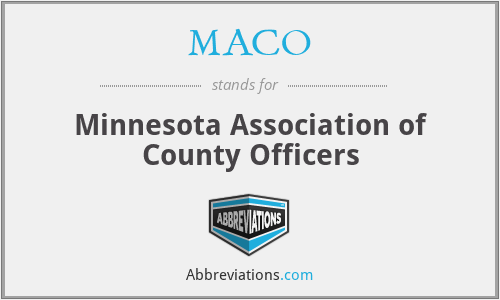 MACO - Minnesota Association of County Officers